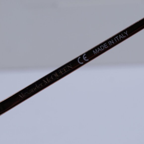 Alexander McQueen AM0276O 003 Eyeglasses Nude 57mm Square Frame - Picture 7 of 10